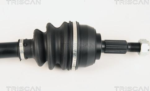 Triscan 8540 25609 - Полуоска vvparts.bg