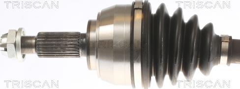 Triscan 8540 25704 - Полуоска vvparts.bg