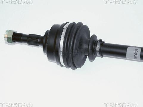 Triscan 8540 28606 - Полуоска vvparts.bg