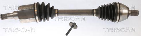 Triscan 8540 27538 - Полуоска vvparts.bg