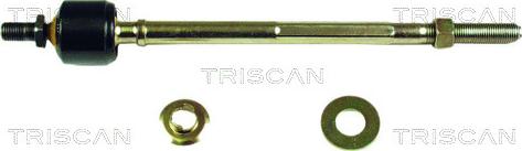 Triscan 8500 40030 - Аксиален шарнирен накрайник, напречна кормилна щанга vvparts.bg