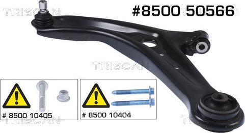 Triscan 8500 50566 - Носач, окачване на колелата vvparts.bg