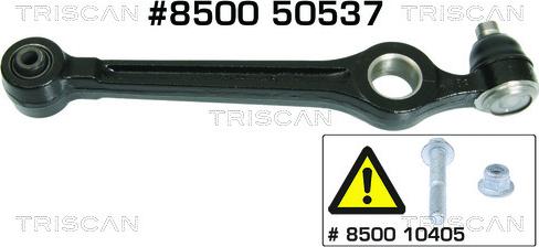 Triscan 8500 50537 - Носач, окачване на колелата vvparts.bg