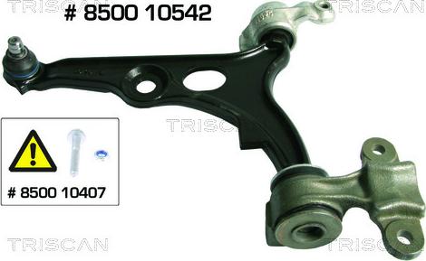 Triscan 8500 10542 - Носач, окачване на колелата vvparts.bg