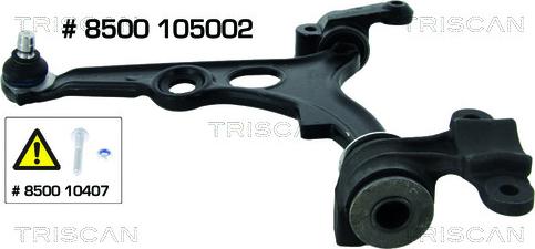 Triscan 8500 105002 - Носач, окачване на колелата vvparts.bg