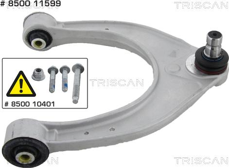 Triscan 8500 11599 - Носач, окачване на колелата vvparts.bg