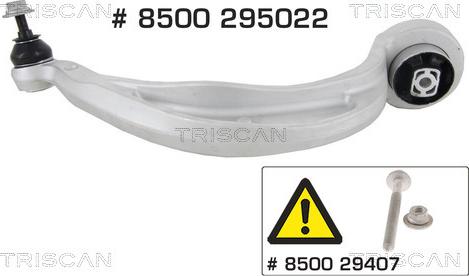 Triscan 8500 295022 - Носач, окачване на колелата vvparts.bg