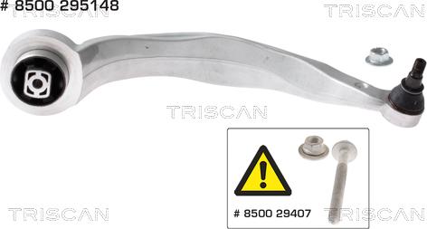 Triscan 8500 295148 - Носач, окачване на колелата vvparts.bg