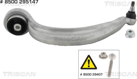 Triscan 8500 295147 - Носач, окачване на колелата vvparts.bg