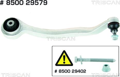 Triscan 8500 29579 - Носач, окачване на колелата vvparts.bg