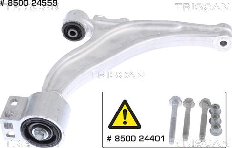 Triscan 8500 24559 - Носач, окачване на колелата vvparts.bg