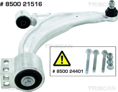 Triscan 8500 21516 - Носач, окачване на колелата vvparts.bg