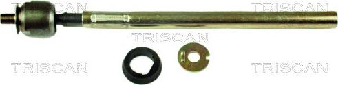 Triscan 8500 28204 - Аксиален шарнирен накрайник, напречна кормилна щанга vvparts.bg