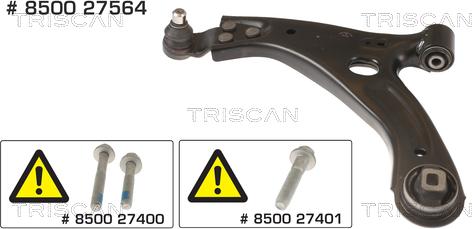 Triscan 8500 27564 - Носач, окачване на колелата vvparts.bg