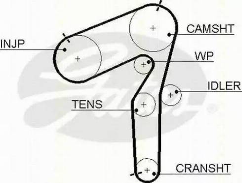 Triscan 8647 15012 - Комплект ангренажен ремък vvparts.bg