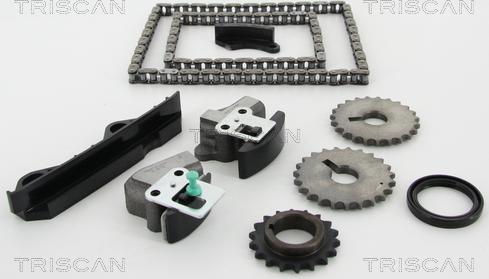 Triscan 8650 14001 - Комплект ангренажна верига vvparts.bg