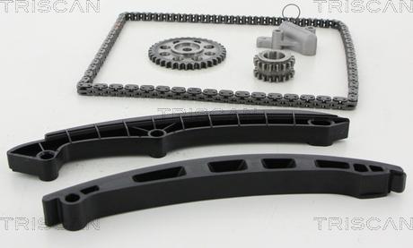 Triscan 8650 29022 - Комплект ангренажна верига vvparts.bg