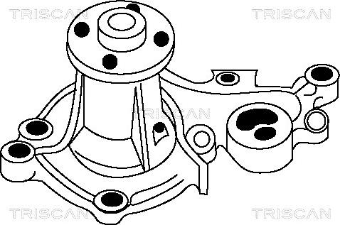 Triscan 8600 69943 - Водна помпа vvparts.bg