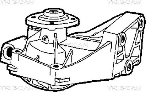 Triscan 8600 15017 - Водна помпа vvparts.bg