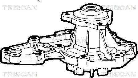 Triscan 8600 10877 - Водна помпа vvparts.bg