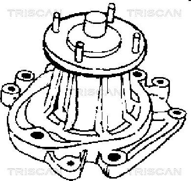 Triscan 8600 13912 - Водна помпа vvparts.bg