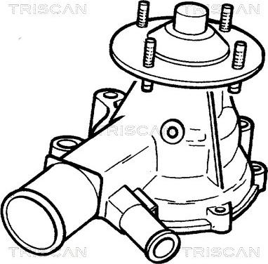 Triscan 8600 13129 - Водна помпа vvparts.bg