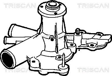 Triscan 8600 12830 - Водна помпа vvparts.bg