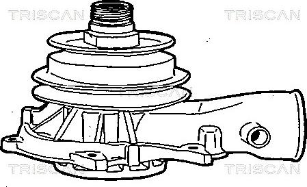 Triscan 8600 24840 - Водна помпа vvparts.bg