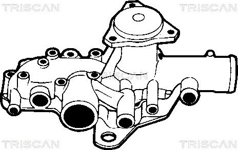 Triscan 8600 25081 - Водна помпа vvparts.bg