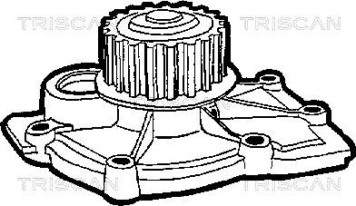 Triscan 8600 27985 - Водна помпа vvparts.bg