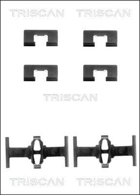 Triscan 8105 401613 - Комплект принадлежности, дискови накладки vvparts.bg
