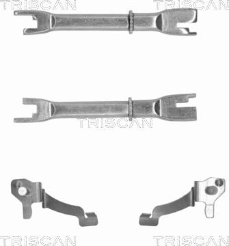 Triscan 8105 433001 - Комплект допълнителна настройка, барабанни спирачки vvparts.bg