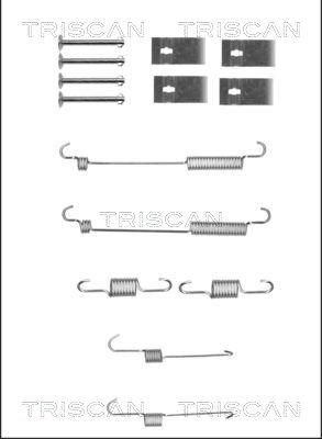 Triscan 8105 432006 - Комплект принадлежности, спирани челюсти vvparts.bg