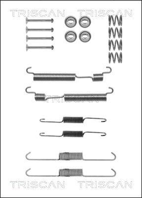 Triscan 8105 432001 - Комплект принадлежности, спирани челюсти vvparts.bg