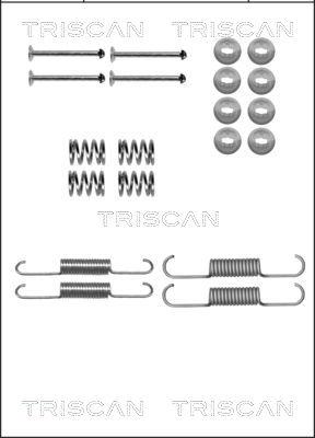 Triscan 8105 432007 - Комплект принадлежности, челюсти за ръчна спирачка vvparts.bg