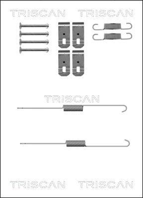 Triscan 8105 422589 - Комплект принадлежности, спирани челюсти vvparts.bg