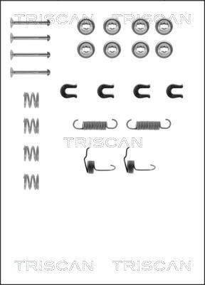 Triscan 8105 422523 - Комплект принадлежности, спирани челюсти vvparts.bg