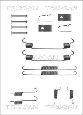 Triscan 8105 502543 - Комплект принадлежности, спирани челюсти vvparts.bg