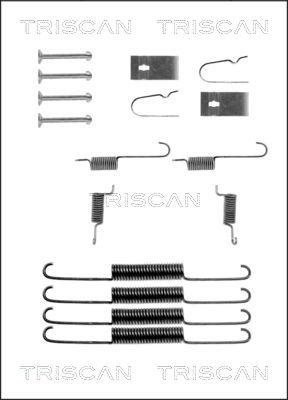 Triscan 8105 502533 - Комплект принадлежности, спирани челюсти vvparts.bg