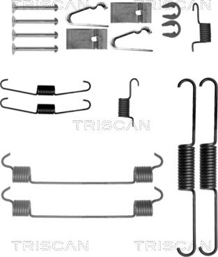 Triscan 8105 691624 - Комплект принадлежности, спирани челюсти vvparts.bg