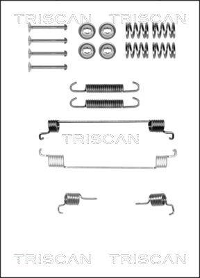 Triscan 8105 152540 - Комплект принадлежности, спирани челюсти vvparts.bg