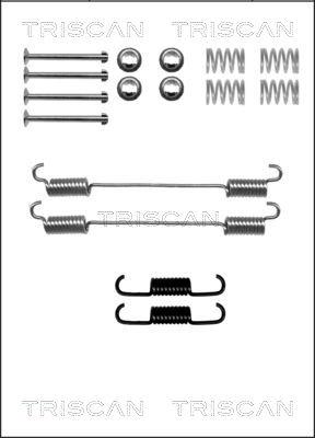 Triscan 8105 152558 - Комплект принадлежности, спирани челюсти vvparts.bg