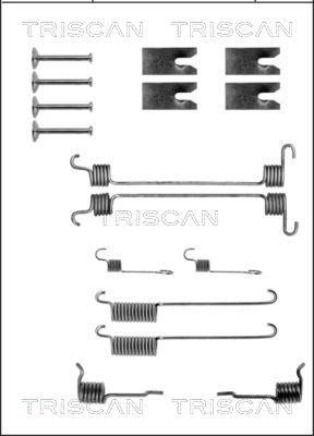 Triscan 8105 162585 - Комплект принадлежности, спирани челюсти vvparts.bg