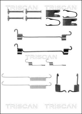 Triscan 8105 162586 - Комплект принадлежности, спирани челюсти vvparts.bg