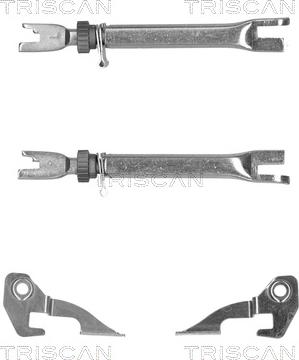 Triscan 8105 103014 - Комплект допълнителна настройка, барабанни спирачки vvparts.bg