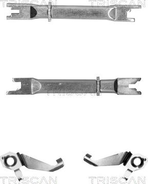 Triscan 8105 103015 - Комплект допълнителна настройка, барабанни спирачки vvparts.bg