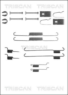 Triscan 8105 102595 - Комплект принадлежности, спирани челюсти vvparts.bg