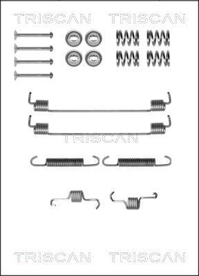Triscan 8105 102596 - Комплект принадлежности, спирани челюсти vvparts.bg