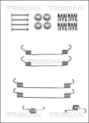 Triscan 8105 102597 - Комплект принадлежности, спирани челюсти vvparts.bg