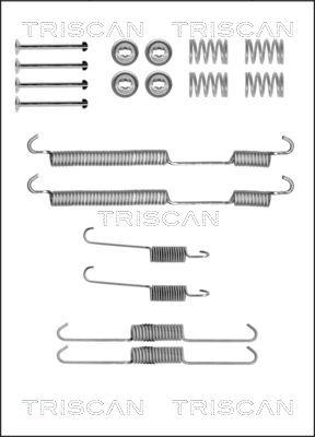 Triscan 8105 102580 - Комплект принадлежности, спирани челюсти vvparts.bg